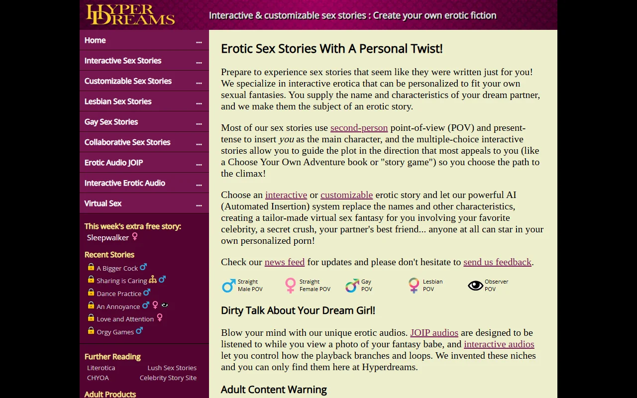Screenshot: Hyperdreams Screenshot of Hyperdreams